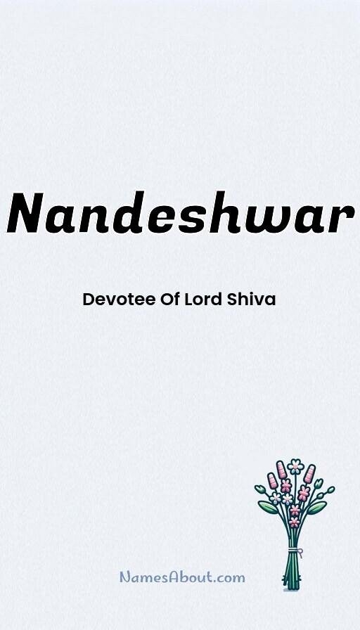 Nandeshwar name and meaning