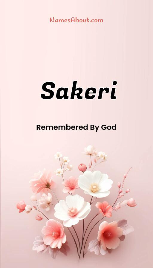 Sakeri name and meaning