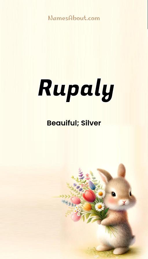 Rupaly name and meaning