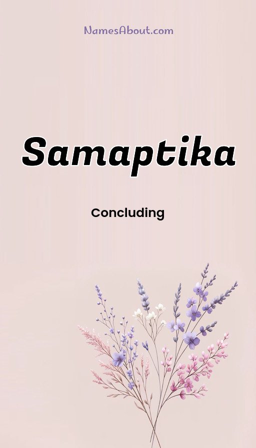 Meaning of Samaptika