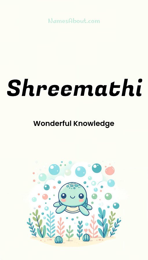 Meaning of Shreemathi