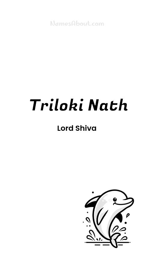 Triloki Nath name and meaning