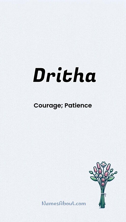 Meaning of Dritha