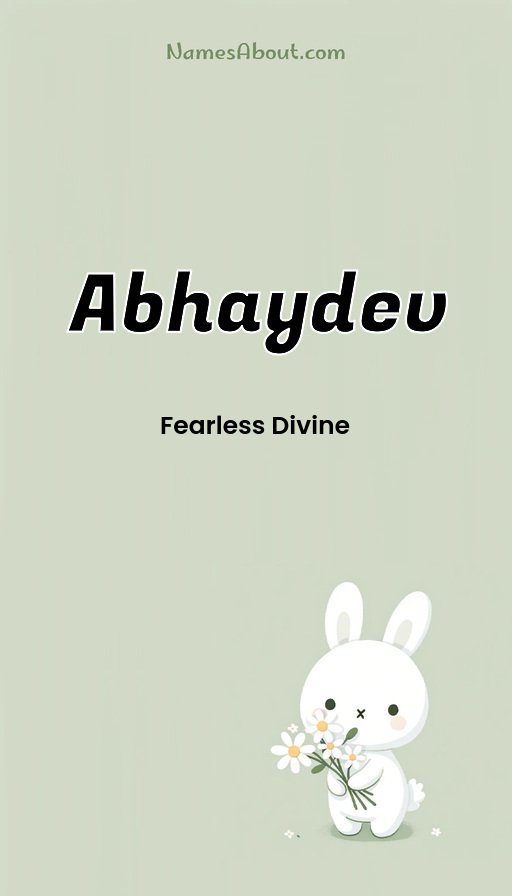 Meaning of Abhaydev