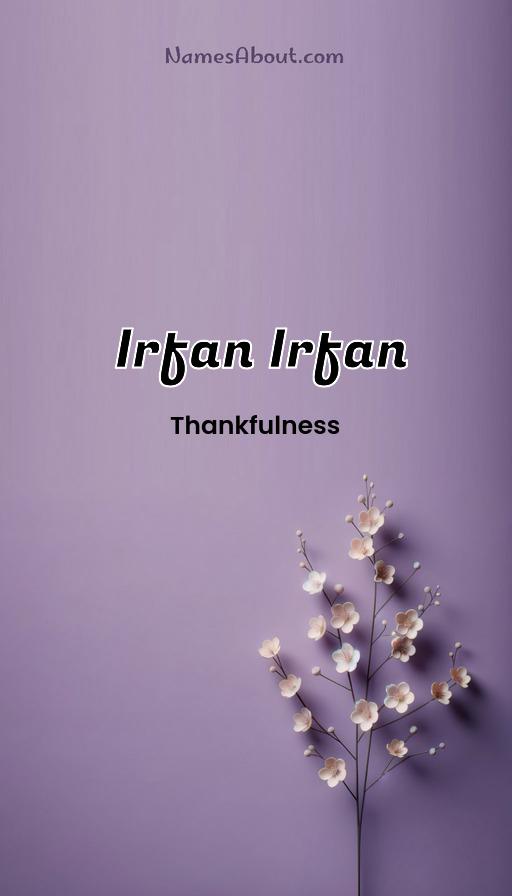 Illustration of Irfan Irfan