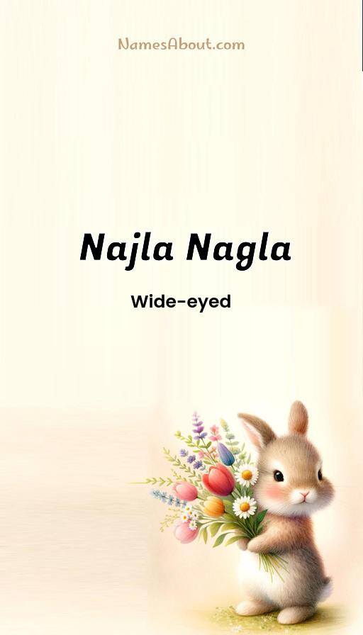 Najla Nagla name and meaning