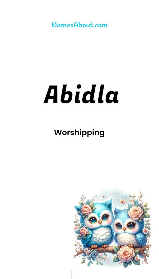 Meaning of Abidla