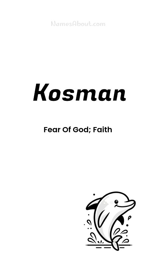 Meaning of Kosman