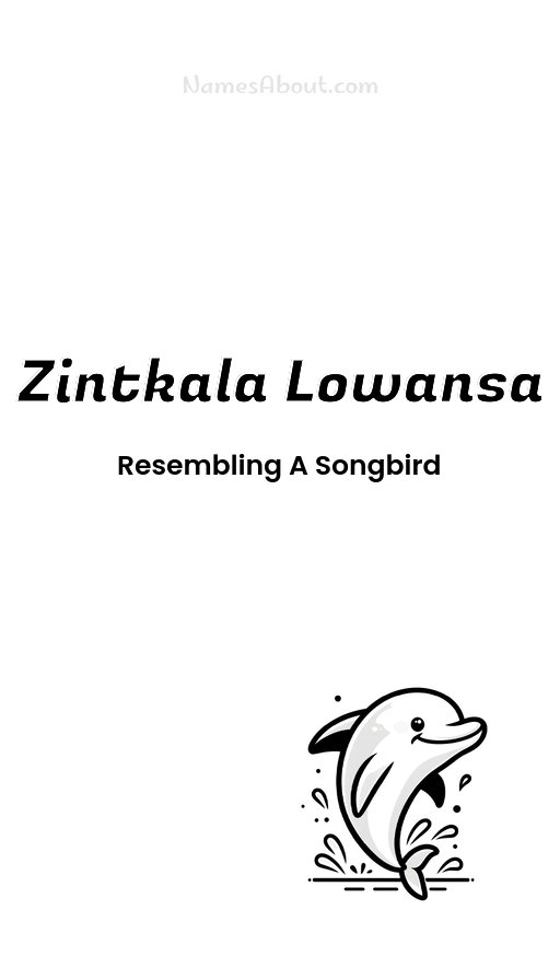 Meaning of Zintkala Lowansa