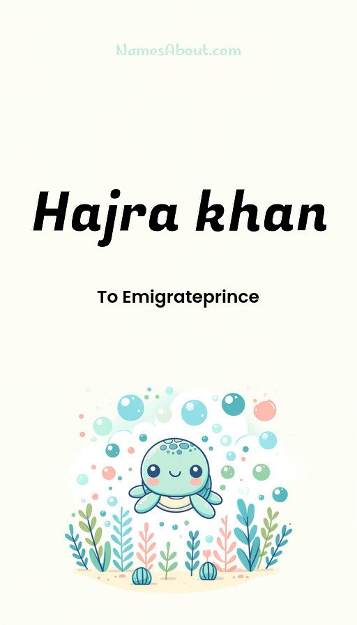 Meaning of Hajra khan
