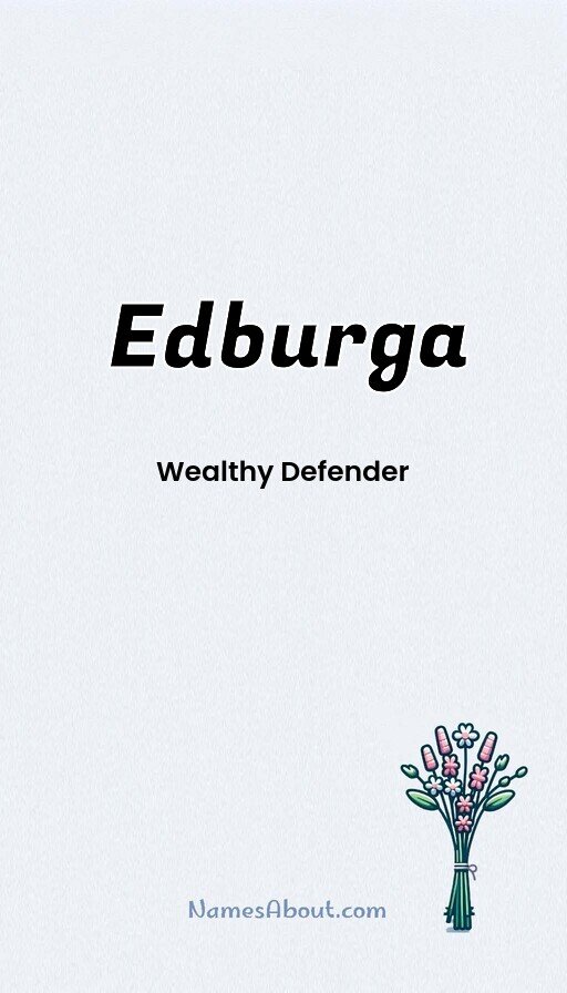 Meaning of Edburga