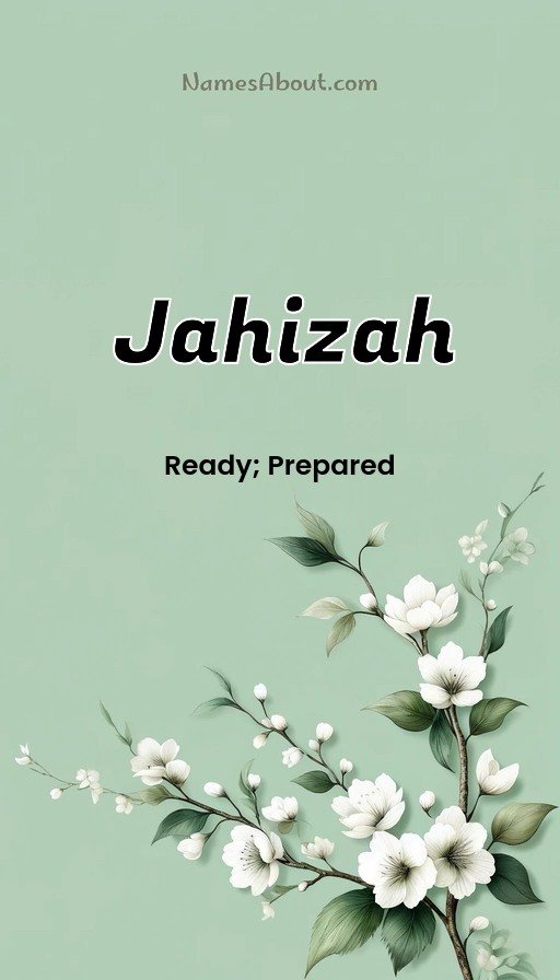 Meaning of Jahizah