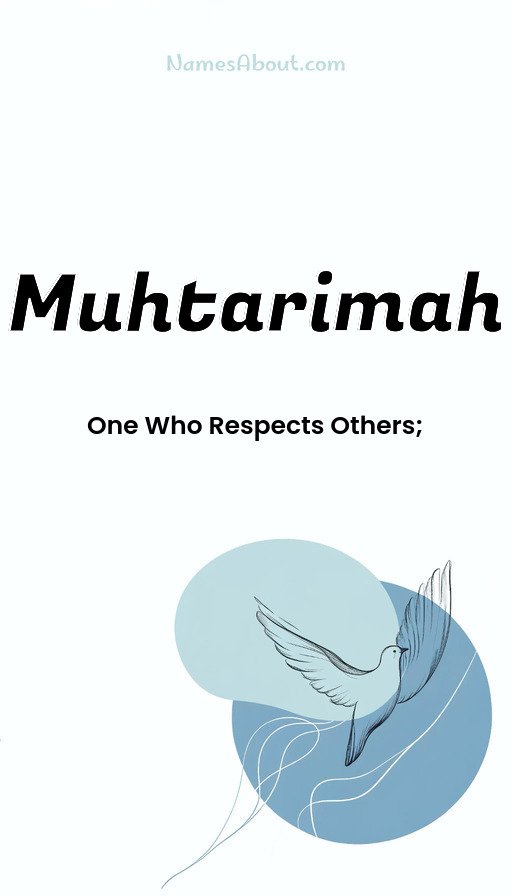 Meaning of Muhtarimah