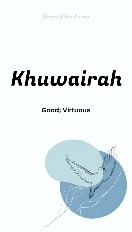 Meaning of Khuwairah