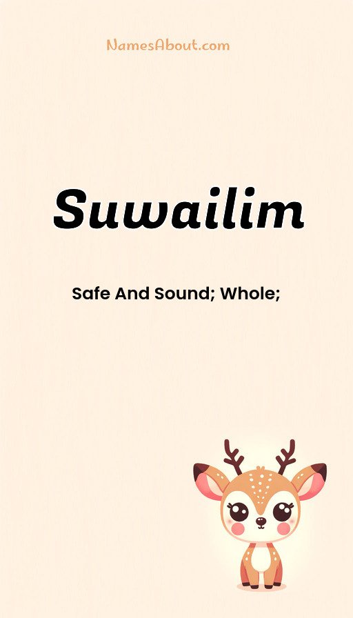 Meaning of Suwailim