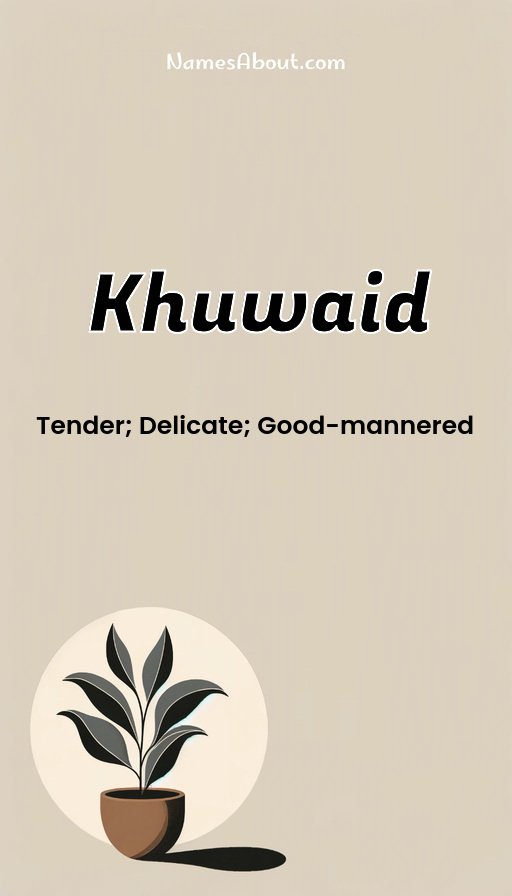 Meaning of Khuwaid