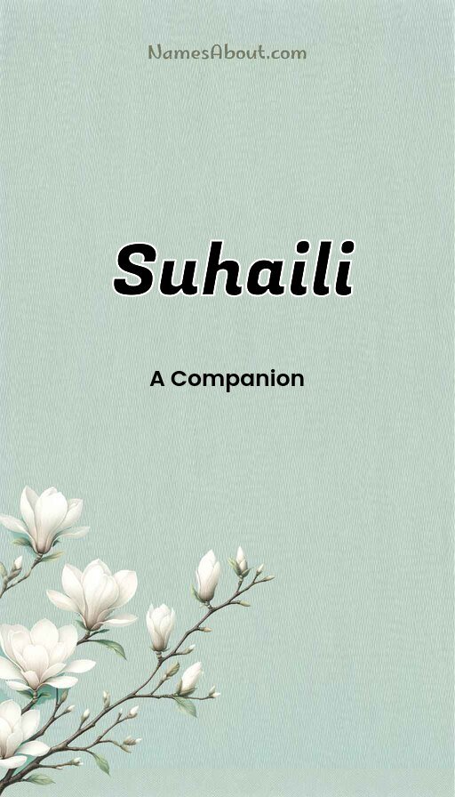 Meaning of Suhaili