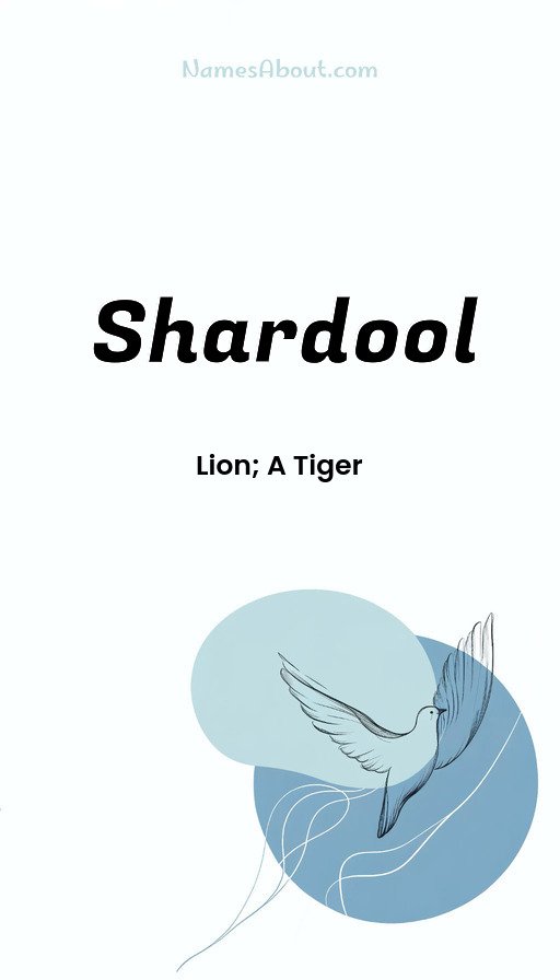 Meaning of Shardool