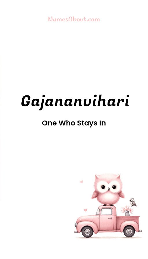 Meaning of Gajananvihari