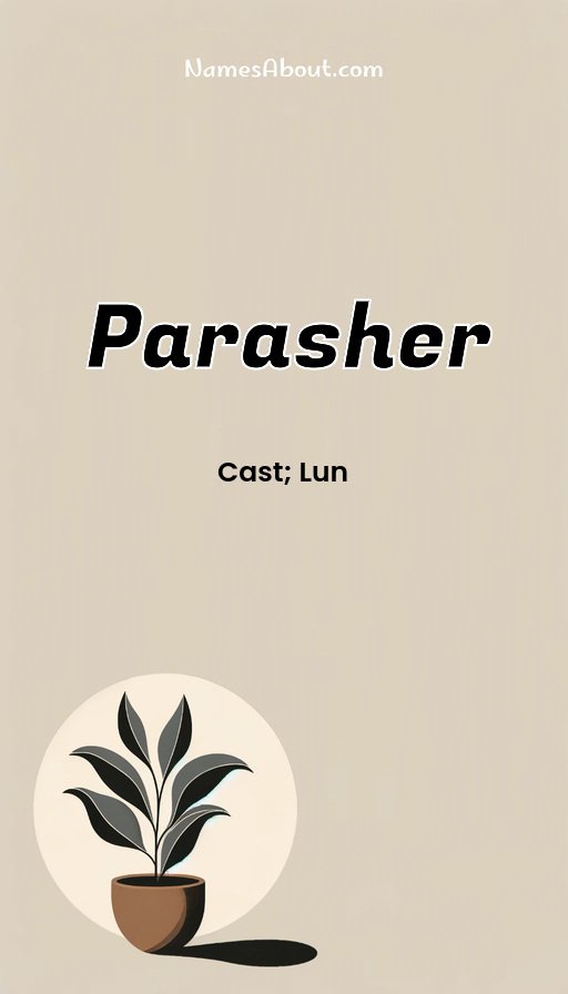 Meaning of Parasher