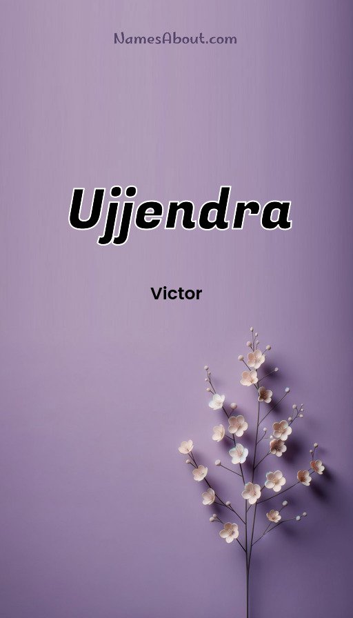 Meaning of Ujjendra