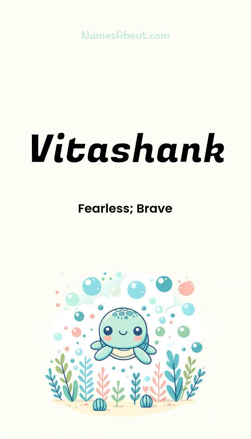 Meaning of Vitashank