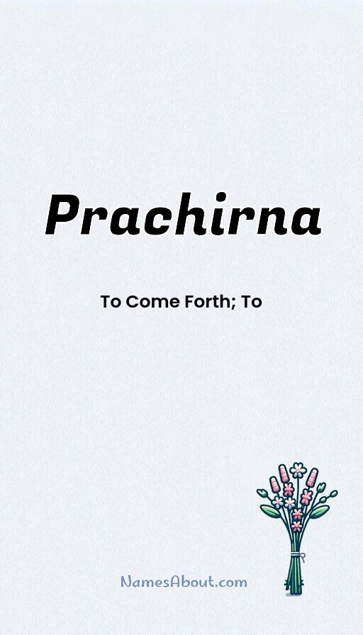 Meaning of Prachirna