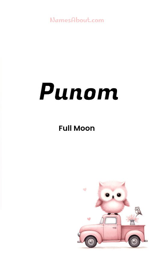 Meaning of Punom