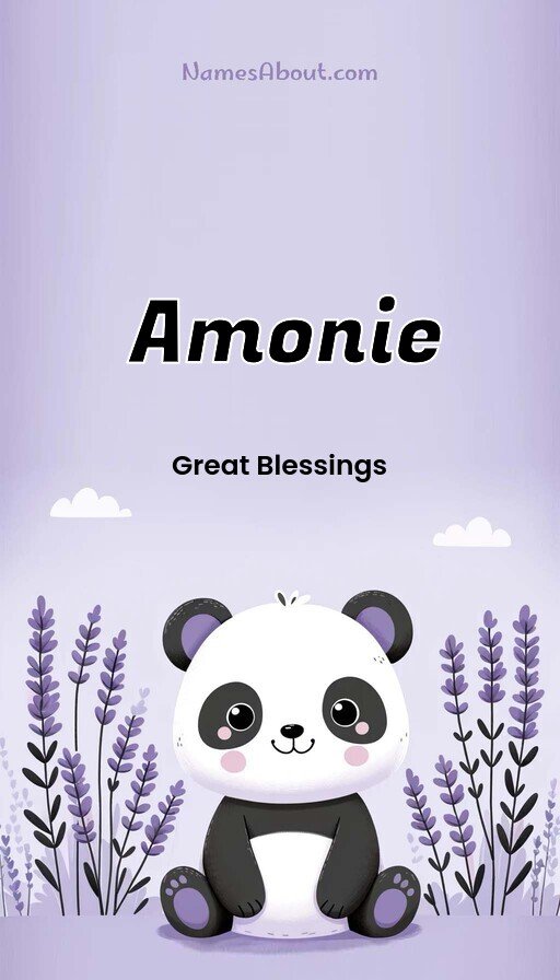 Meaning of Amonie