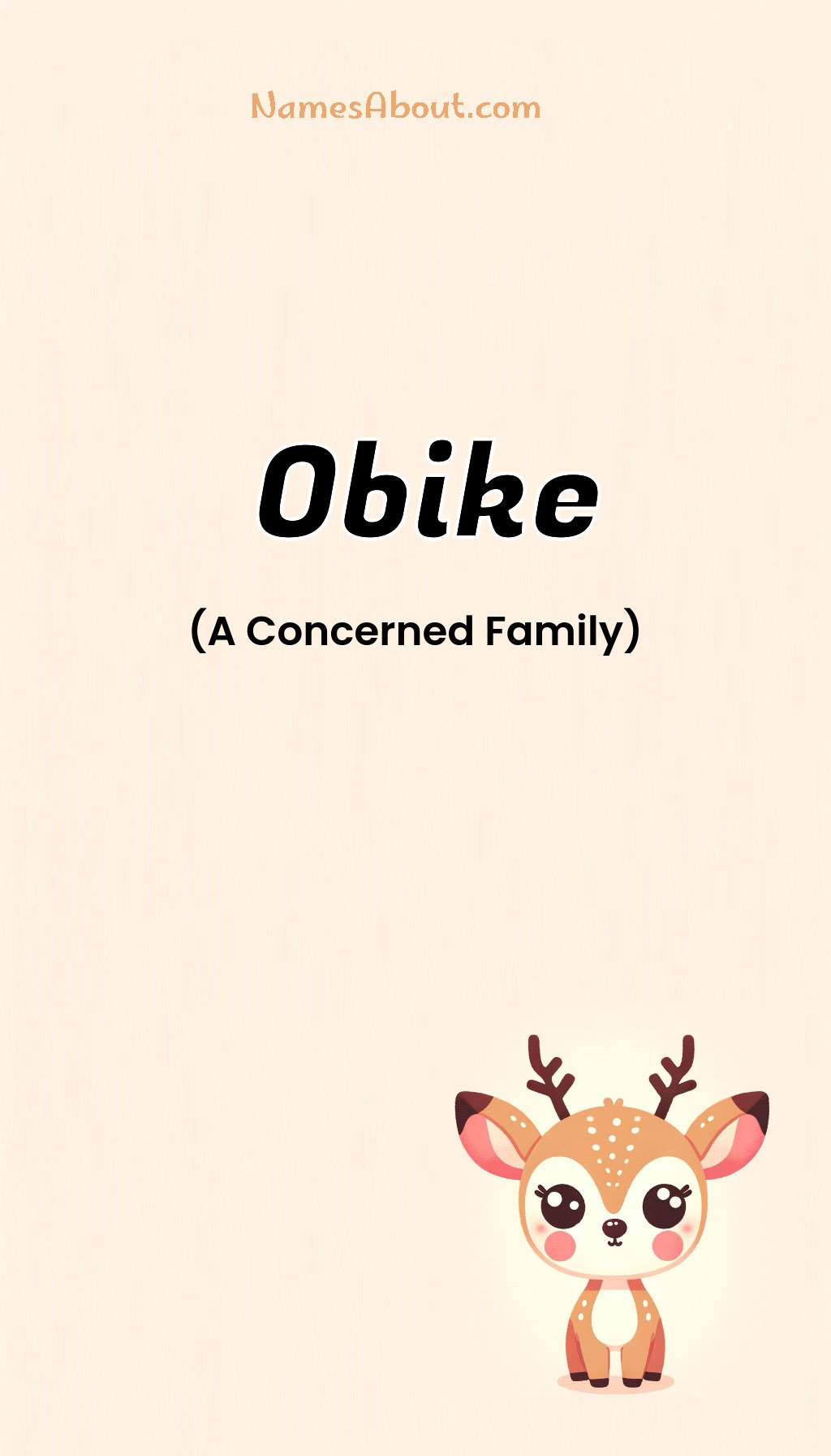 Obike name and meaning