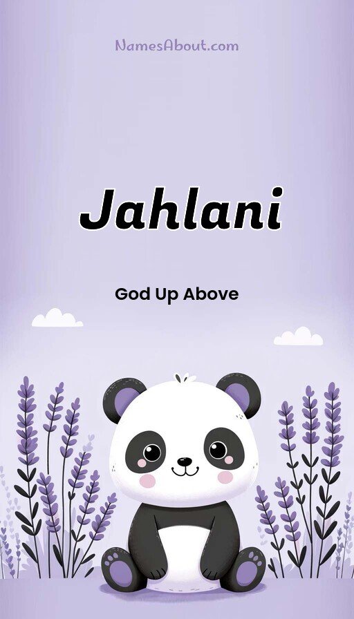 Meaning of Jahlani