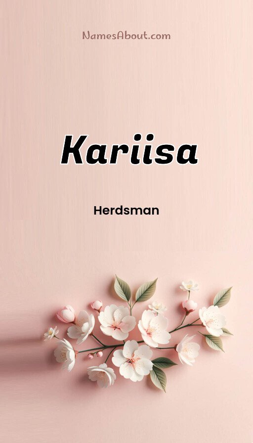 Meaning of Kariisa