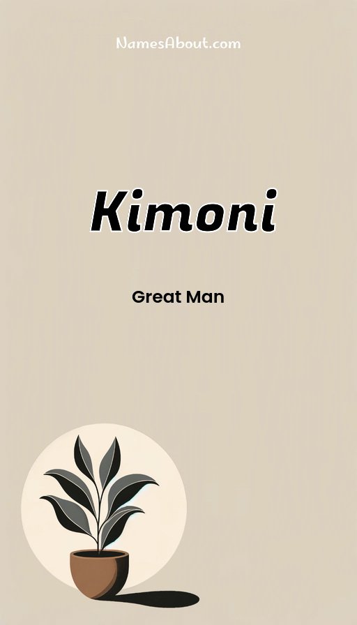 Meaning of Kimoni
