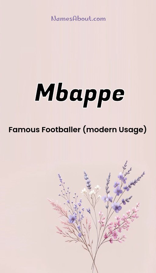 Meaning of Mbappe