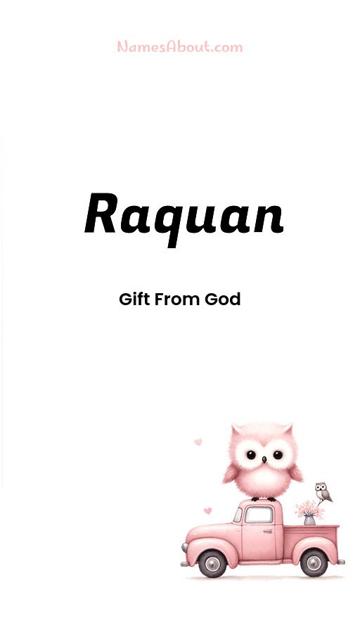 Meaning of Raquan