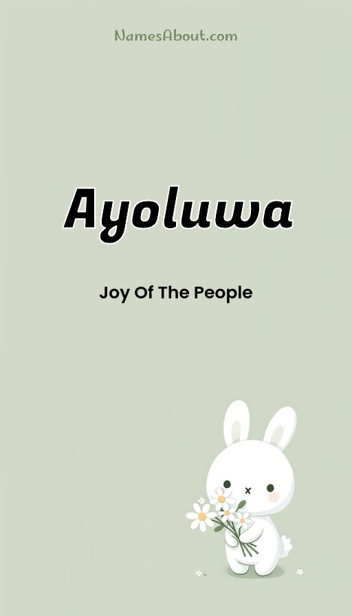 Meaning of Ayoluwa