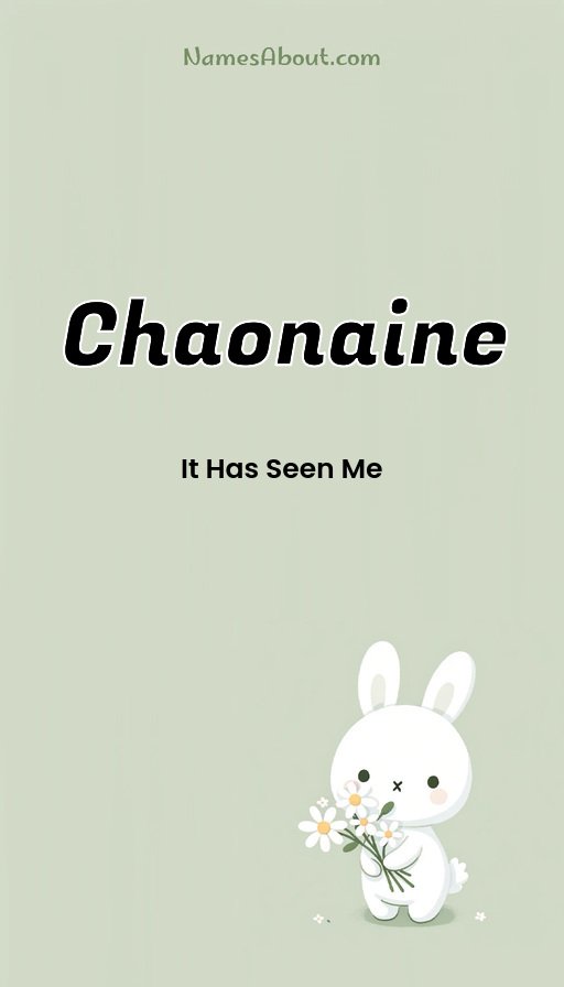 Meaning of Chaonaine