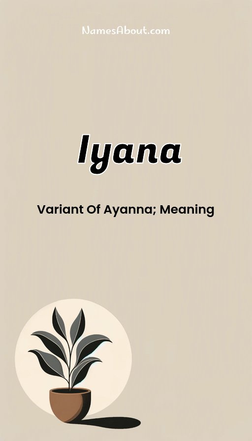 Meaning of Iyana