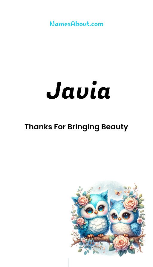 Meaning of Javia