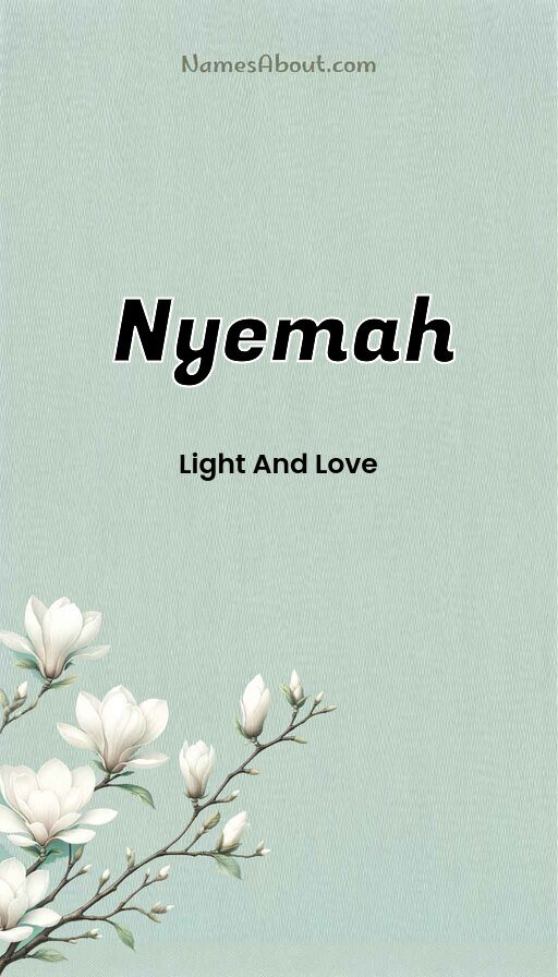 Meaning of Nyemah