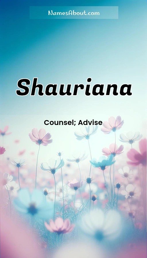 Meaning of Shauriana