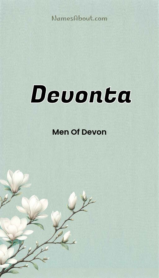 Meaning of Devonta