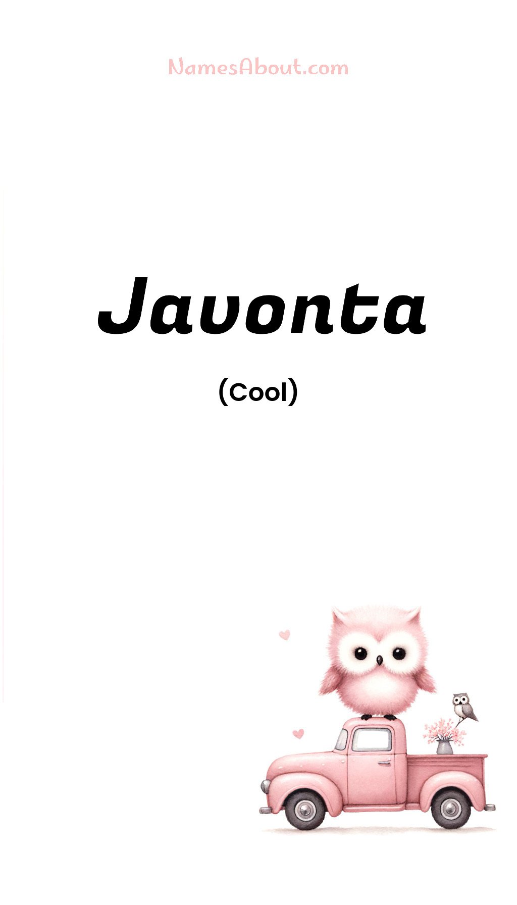 Javonta name and meaning