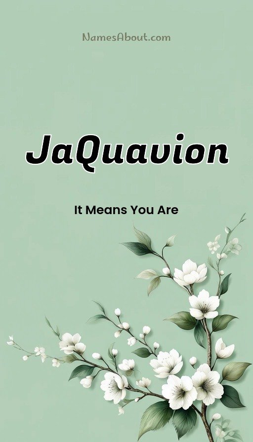 Meaning of Jaquavion