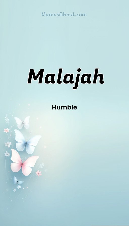 Meaning of Malajah
