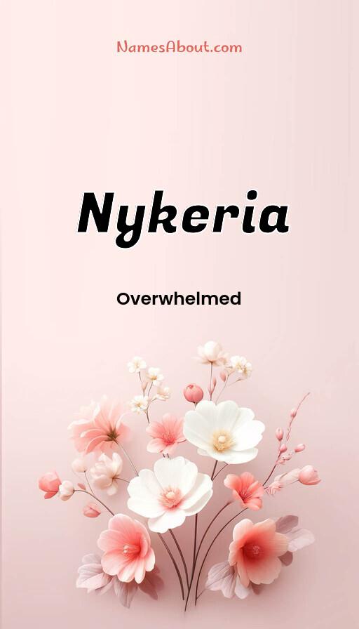 Nykeria name and meaning