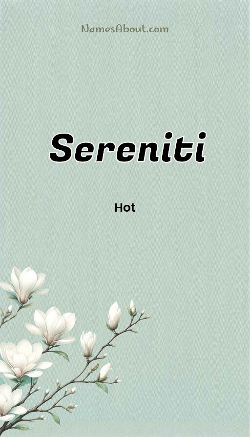 Meaning of Sereniti
