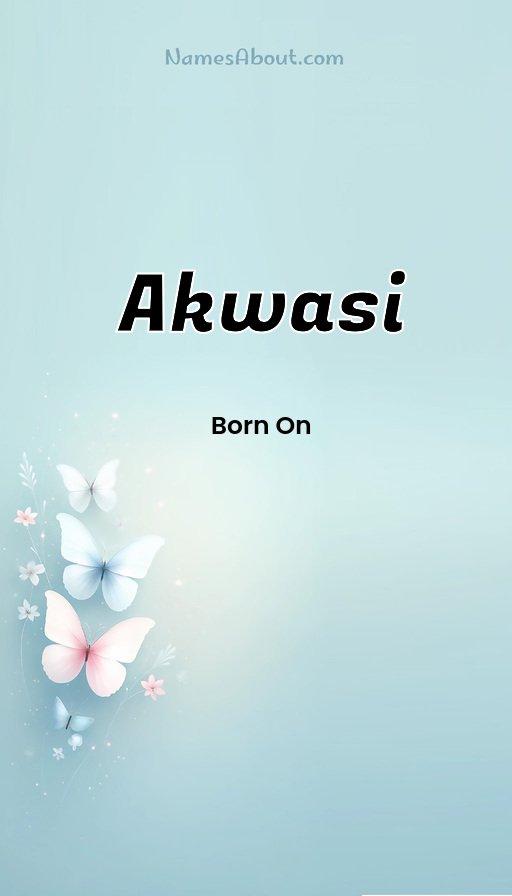 Meaning of Akwasi