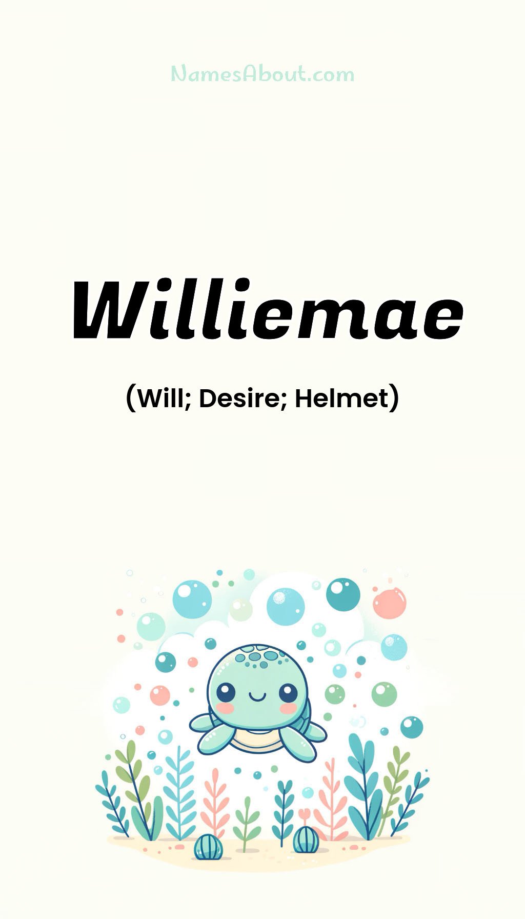 Williemae name and meaning