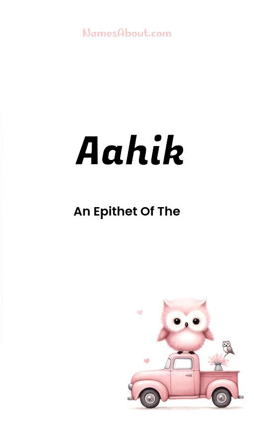 Illustration of Aahik